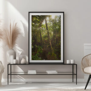 Hawaii Oahu Waterfall Trail – Travel Photography Print | Tropical Nature Wall Art Décor