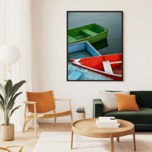 4 Row Boats in Rockport Harbor Rockport, MA New England Coastal Towns