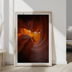 Antelope Canyon X I – Page Arizona Travel Photography Print | Southwest Desert Fine Art Wall Décor