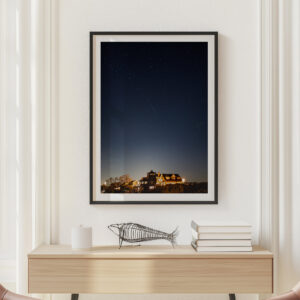 Comet C/2023 A3 Tsuchinshan–ATLAS Over Bearskin Neck Rockport MA | Astronomy Night Sky Coastal Fine Art Print