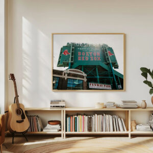 Springtime at Fenway – Gate C Boston Fine Art Print | Red Sox Baseball Stadium Photography Wall Art